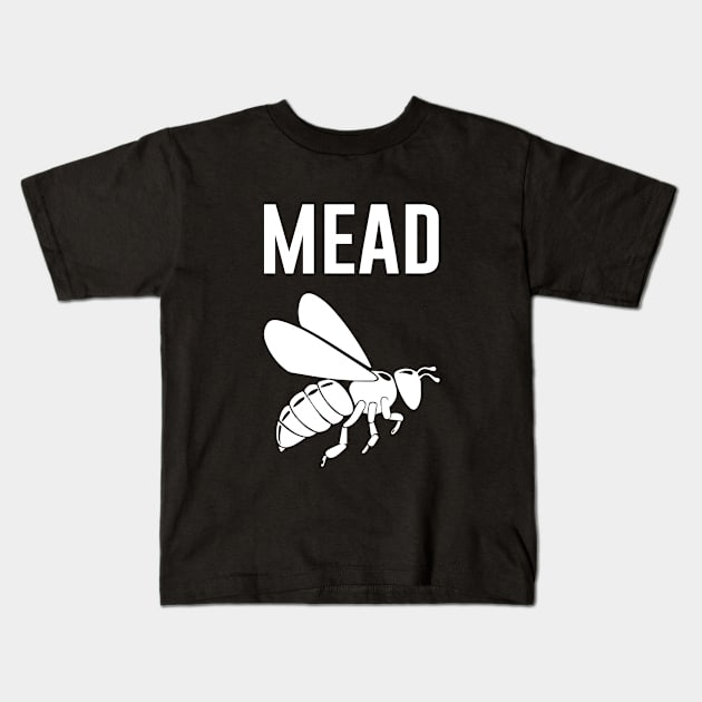 Mead Honeybee Kids T-Shirt by produdesign